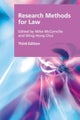 Research Methods for Law