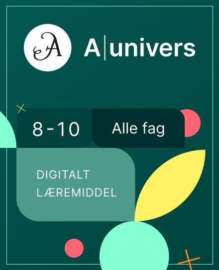 Aunivers ungdomsskole 8-10 - alle fag, alle trinn