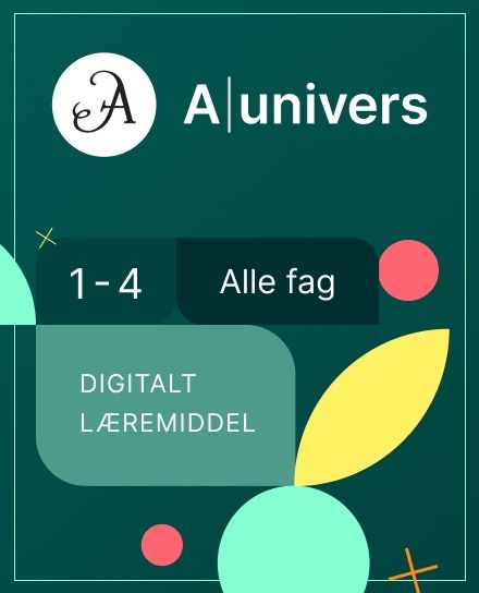Aunivers 1-4 - alle fag, småtrinnet 1-4