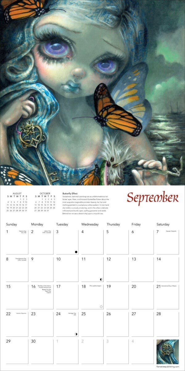 Kalender 2024 Strangeling 30x30cm