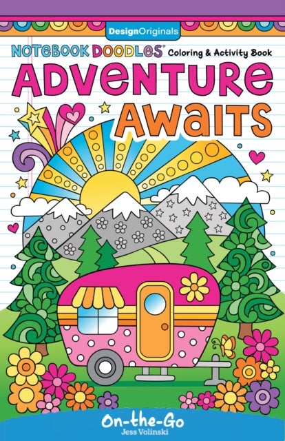 Notebook Doodles Adventure Awaits - Coloring and Activity Book