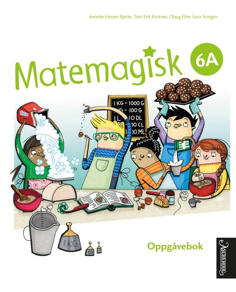 Matemagisk 6A - Oppgåvebok : matematikk for barnetrinnet
