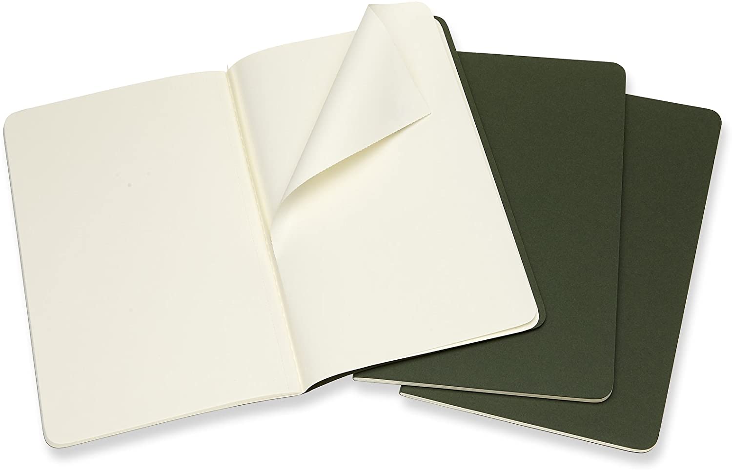 Moleskine Cahier Journal Large Ulinjert Myrtle Green