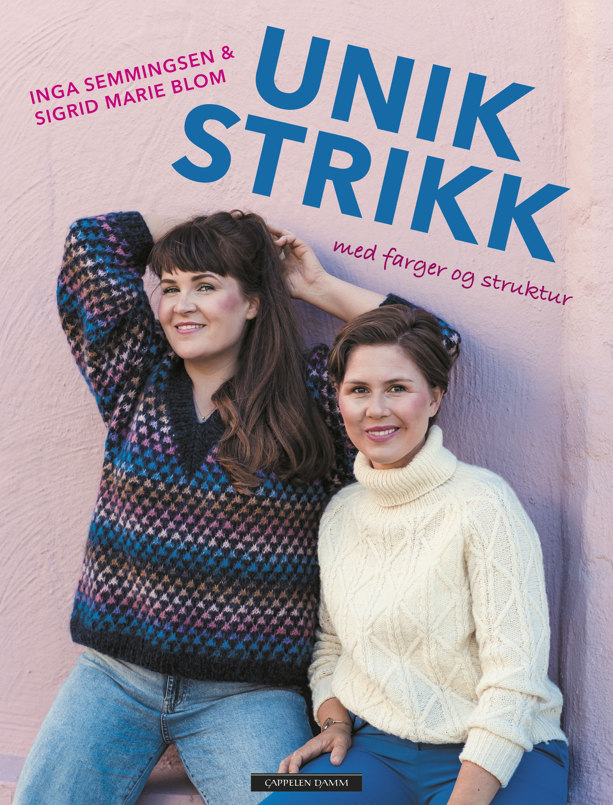 Unik strikk - med farger og struktur