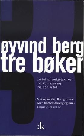 Tre bøker - dikt