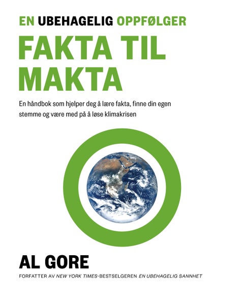 Fakta til makta - en håndbok som hjelper deg å lære fakta, finne din egen stemme og være med på å løse klimakrisen