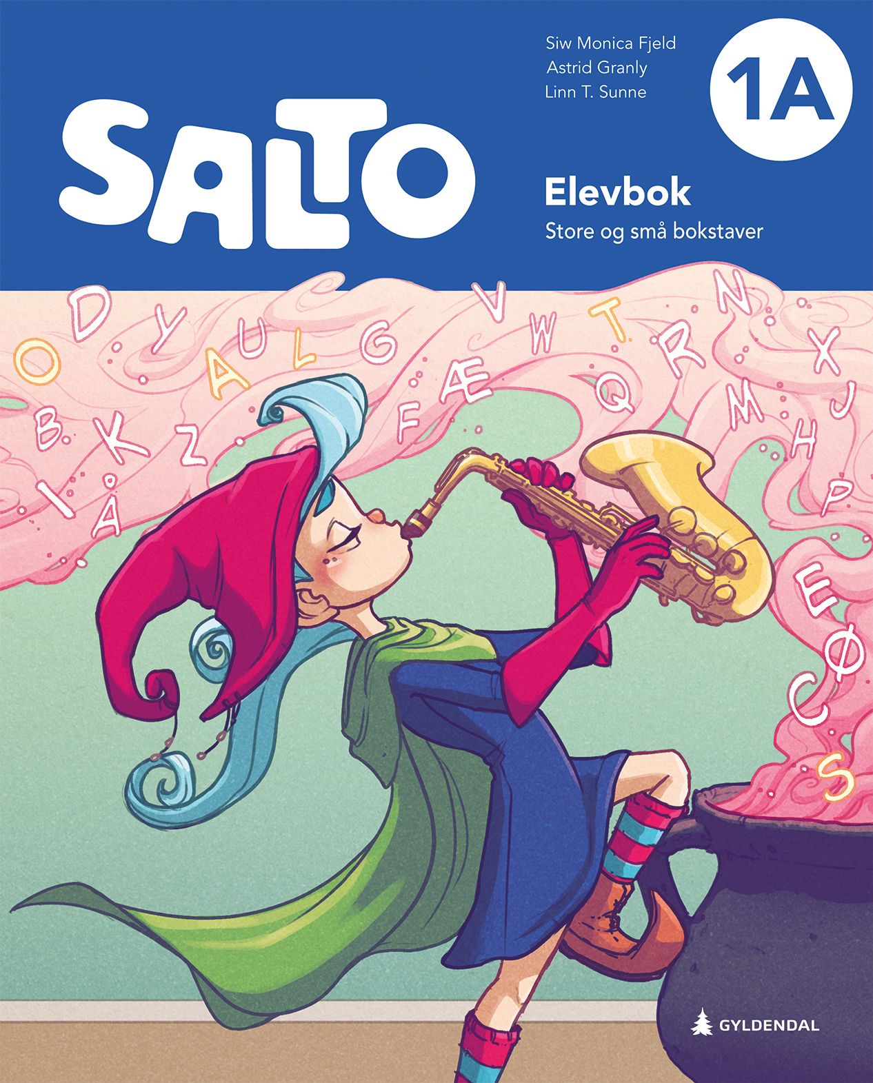 Salto 1A, 2. utg. - Elevbok : store og små bokstaver : norsk for barnetrinnet