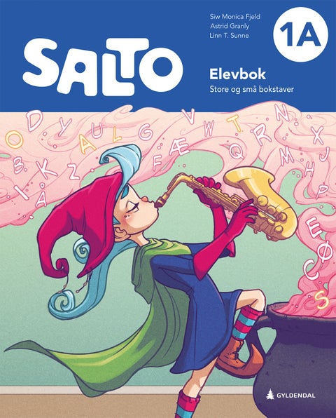 Salto 1A, 2. utg. - Elevbok : store og små bokstaver : norsk for barnetrinnet