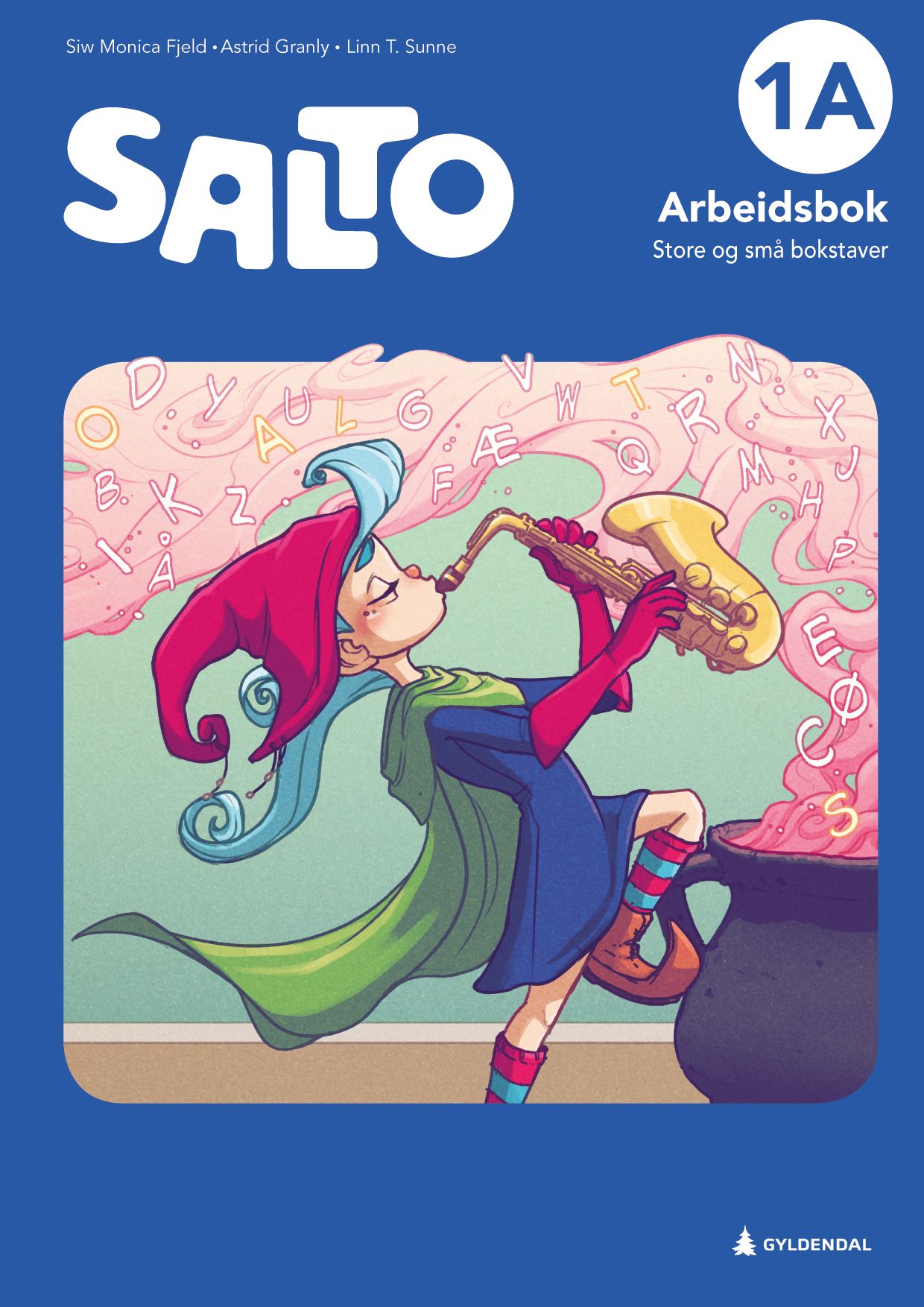 Salto 1A, 2. utg. - Arbeidsbok : store og små bokstaver : norsk for barnetrinnet