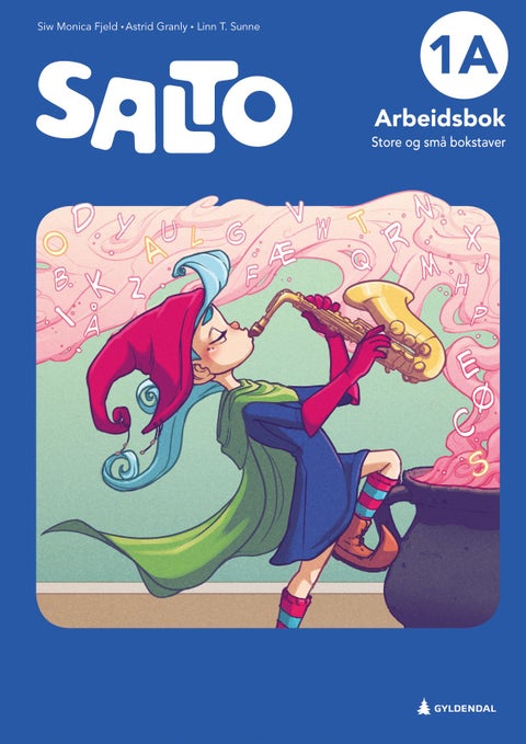 Salto 1A, 2. utg. - Arbeidsbok : store og små bokstaver : norsk for barnetrinnet