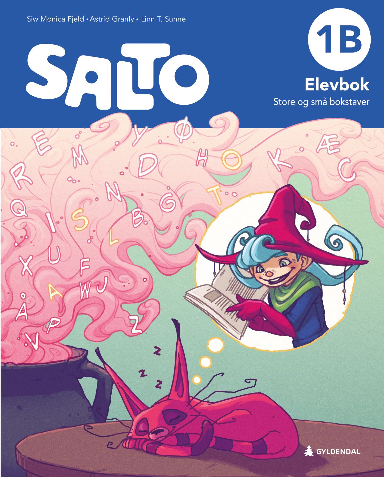 Salto 1B, 2. utg. - Elevbok : store og små bokstaver : norsk for barnetrinnet