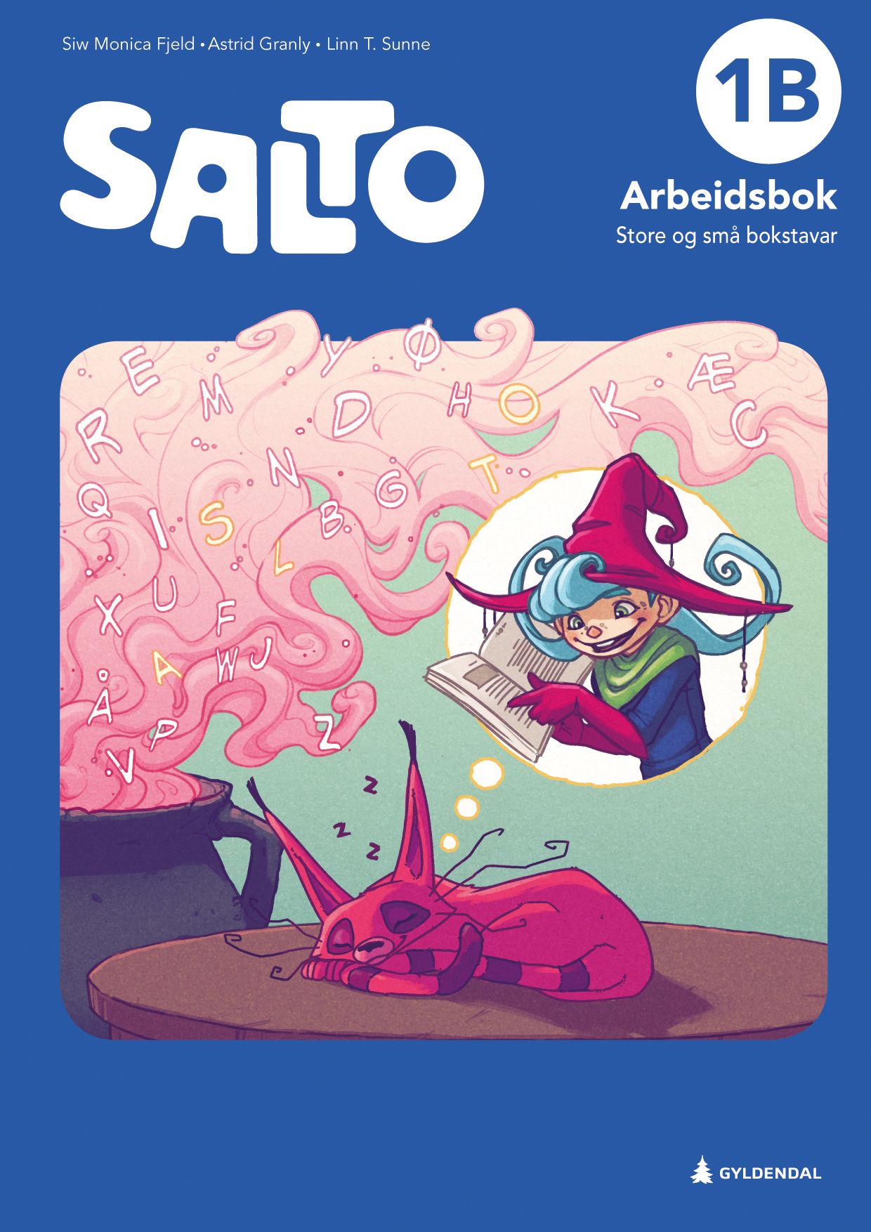 Salto 1B, 2. utg. - Arbeidsbok : store og små bokstavar : norsk for barnesteget