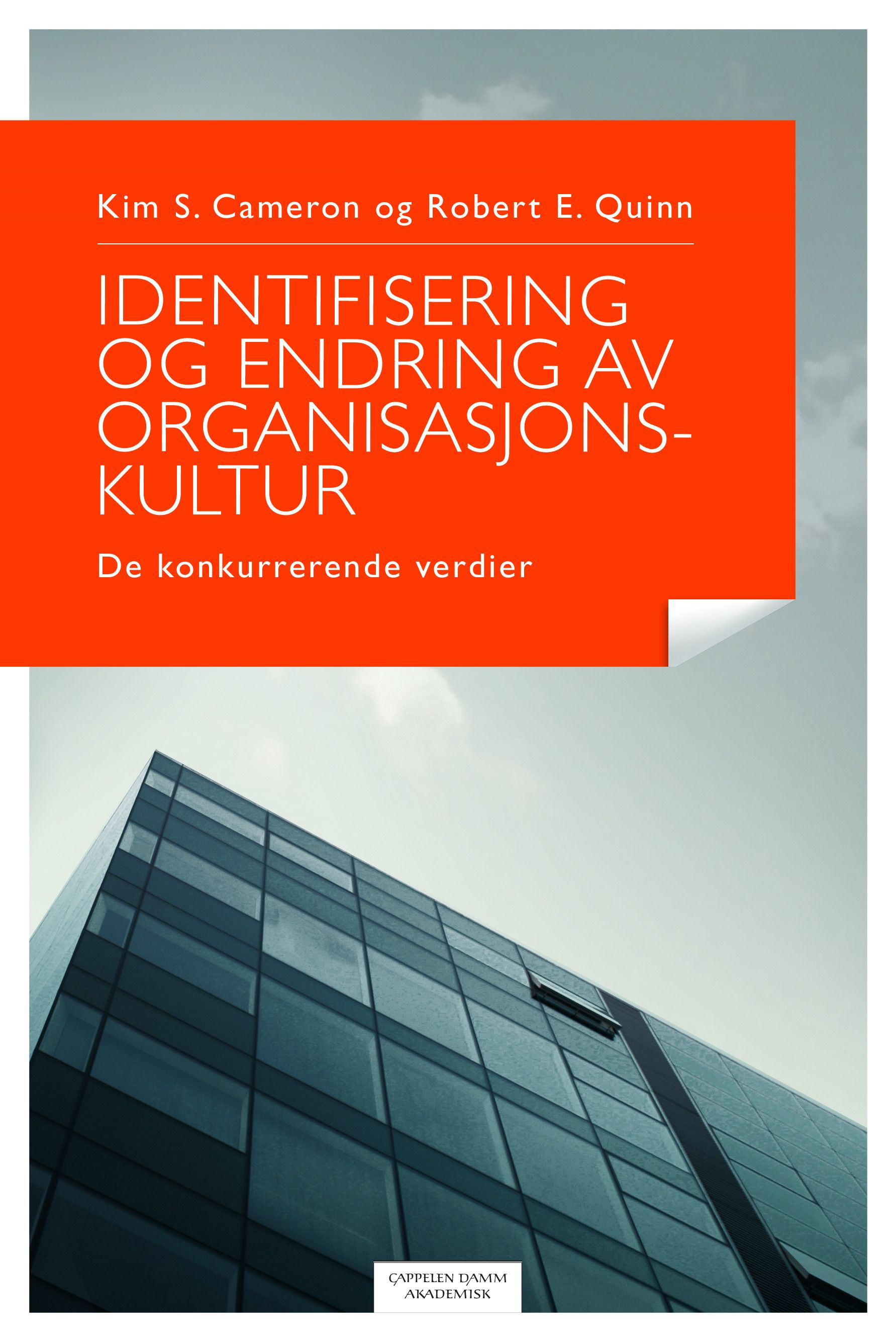 Identifisering og endring av organisasjonskultur - de konkurrerende verdier
