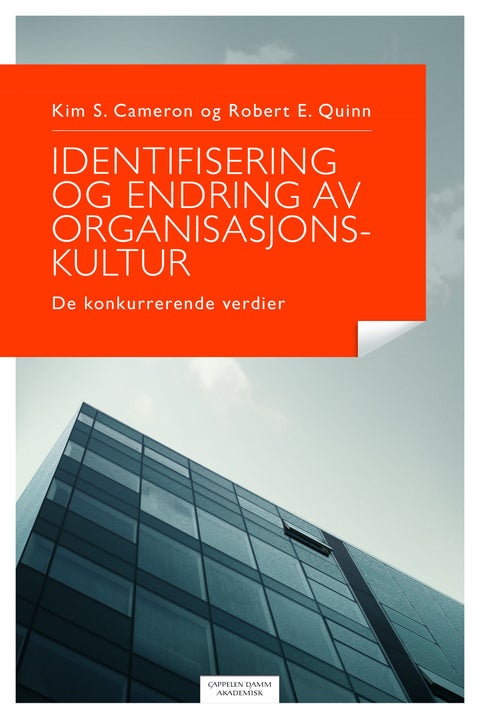 Identifisering og endring av organisasjonskultur - de konkurrerende verdier
