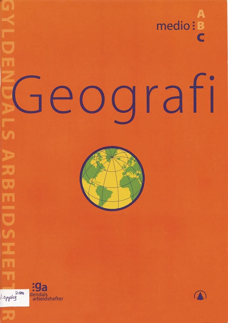 Geografi - medio C : pakke med 5 arbeidshefter og 1 fasit