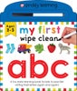 My First Wipe Clean: ABC