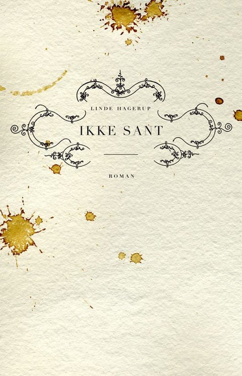 Ikke sant - roman