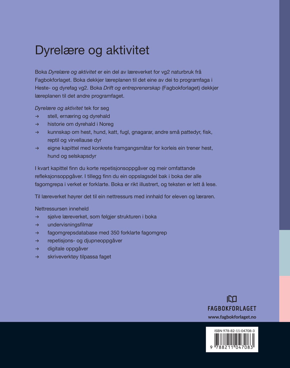 Dyrelære og aktivitet