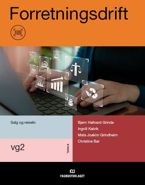 Forretningsdrift, Brettbok - salg og reiseliv vg2