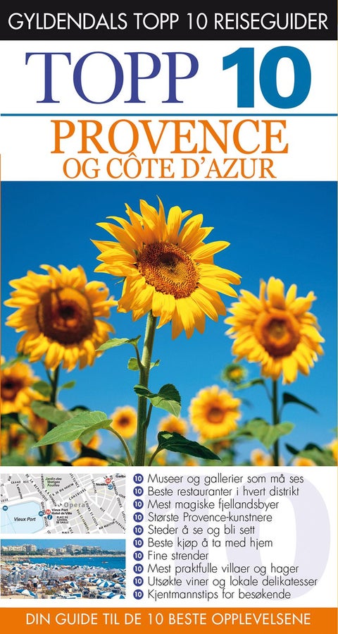 Provence og Côte d'Azur - topp 10 : din guide til de 10 beste opplevelsene