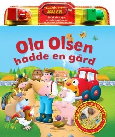 Ola Olsen hadde en gård - med bilbane til å brette ut