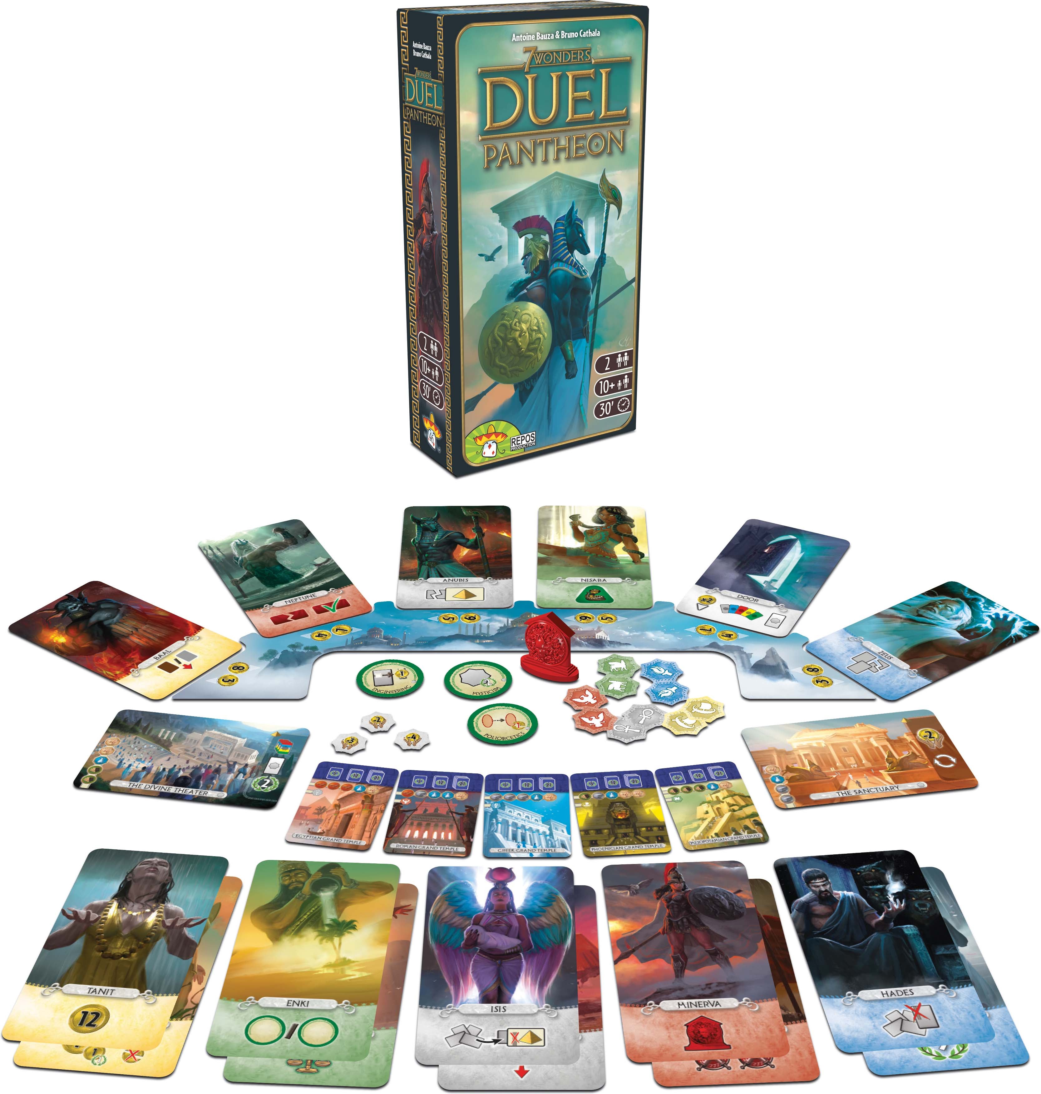 Spill 7 Wonders Duel Pantheon Exp