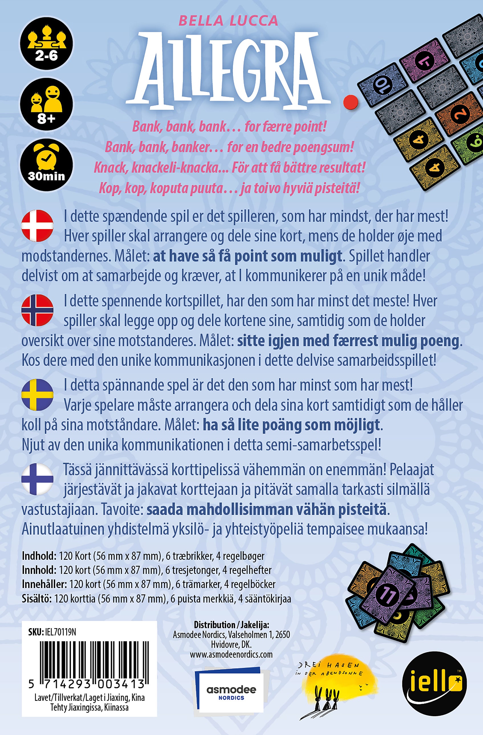 Spill Allegra Nordic