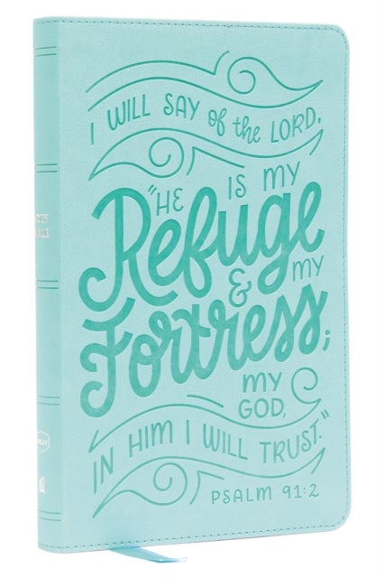 NKJV, Thinline Youth Edition Bible, Verse Art Cover Collection, Turquoise Leathersoft, Red Letter, Comfort Print - Holy Bible, New King James Version
