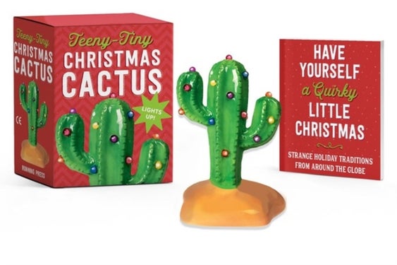 Teeny-Tiny Christmas Cactus - It Lights Up!