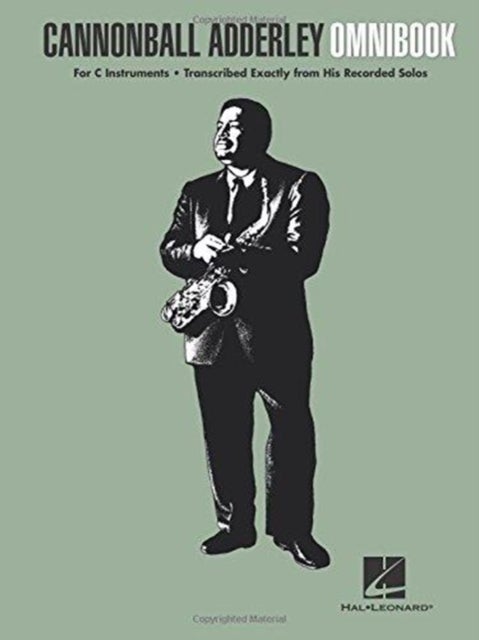 Cannonball Adderley - Omnibook - For C Instruments