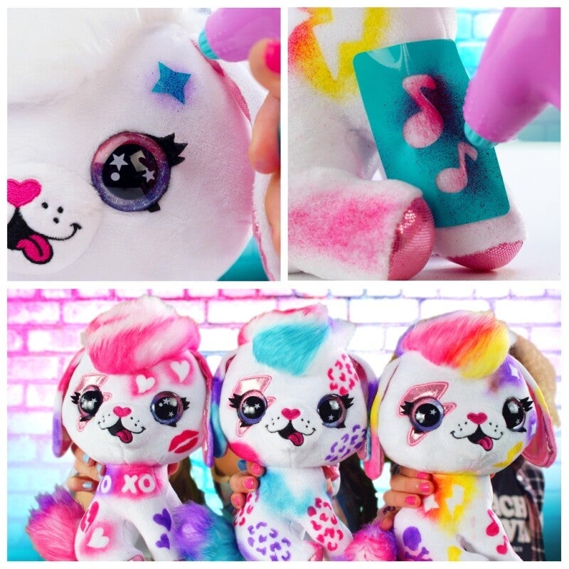 Bamse Airbrush Plush Puppy