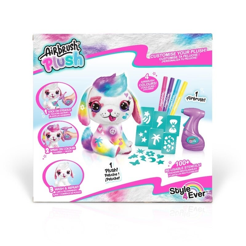 Bamse Airbrush Plush Puppy