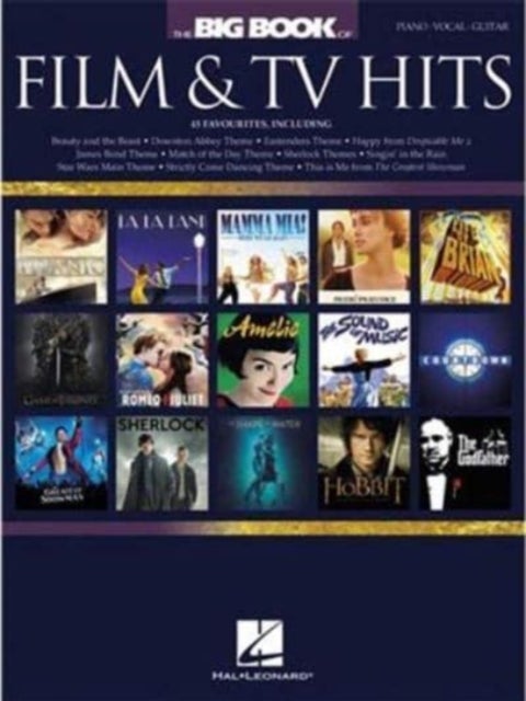 The Big Book Of Film & TV Hits - 45 Favourites