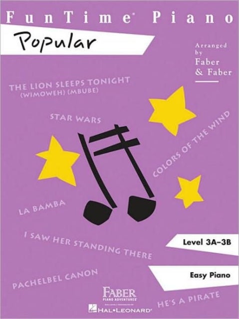 FunTime Piano Popular Level 3A-3B - Level 3a-3b
