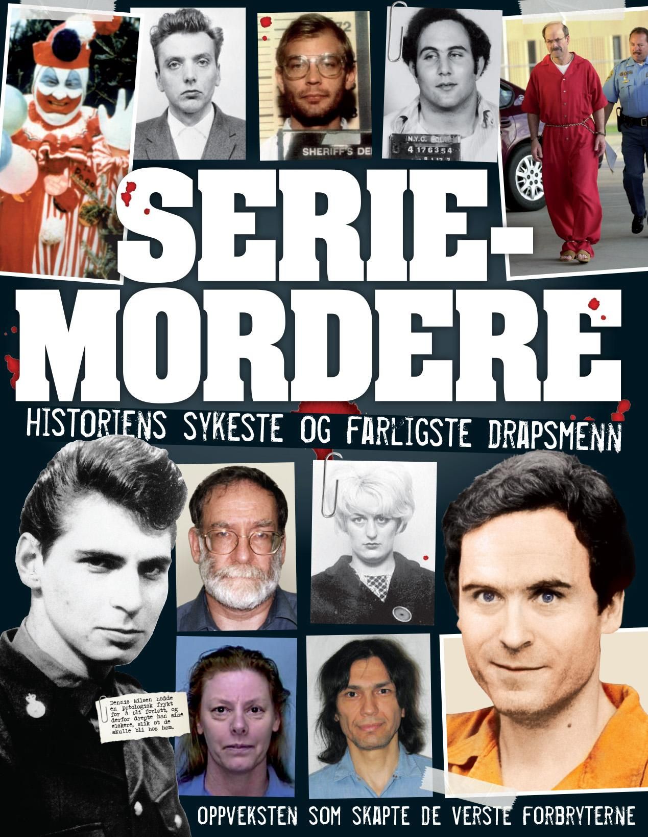 Seriemordere - historiens sykeste og farligste drapsmenn : oppveksten som skapte de verste forbryterne