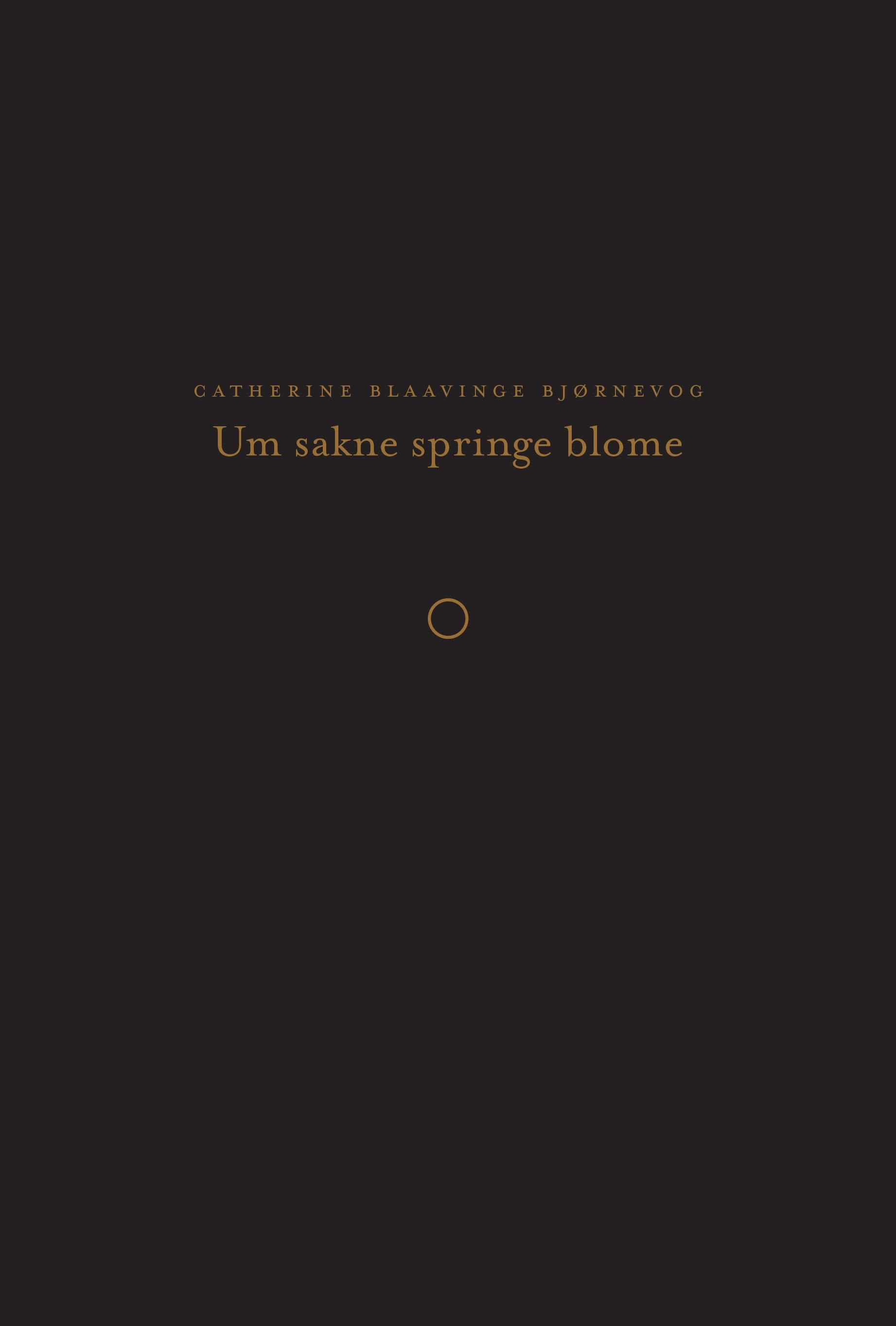 Um sakne springe blome