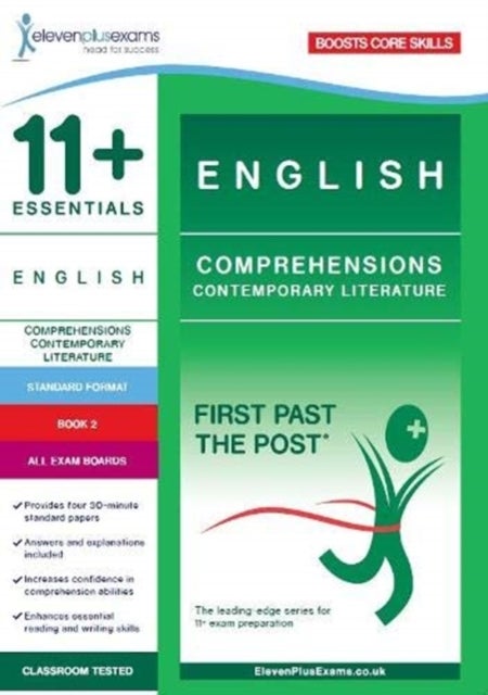 9781912364268 - 11+ Essentials English: Comprehensions Contemporary Literature Book 2 (Standard Format)