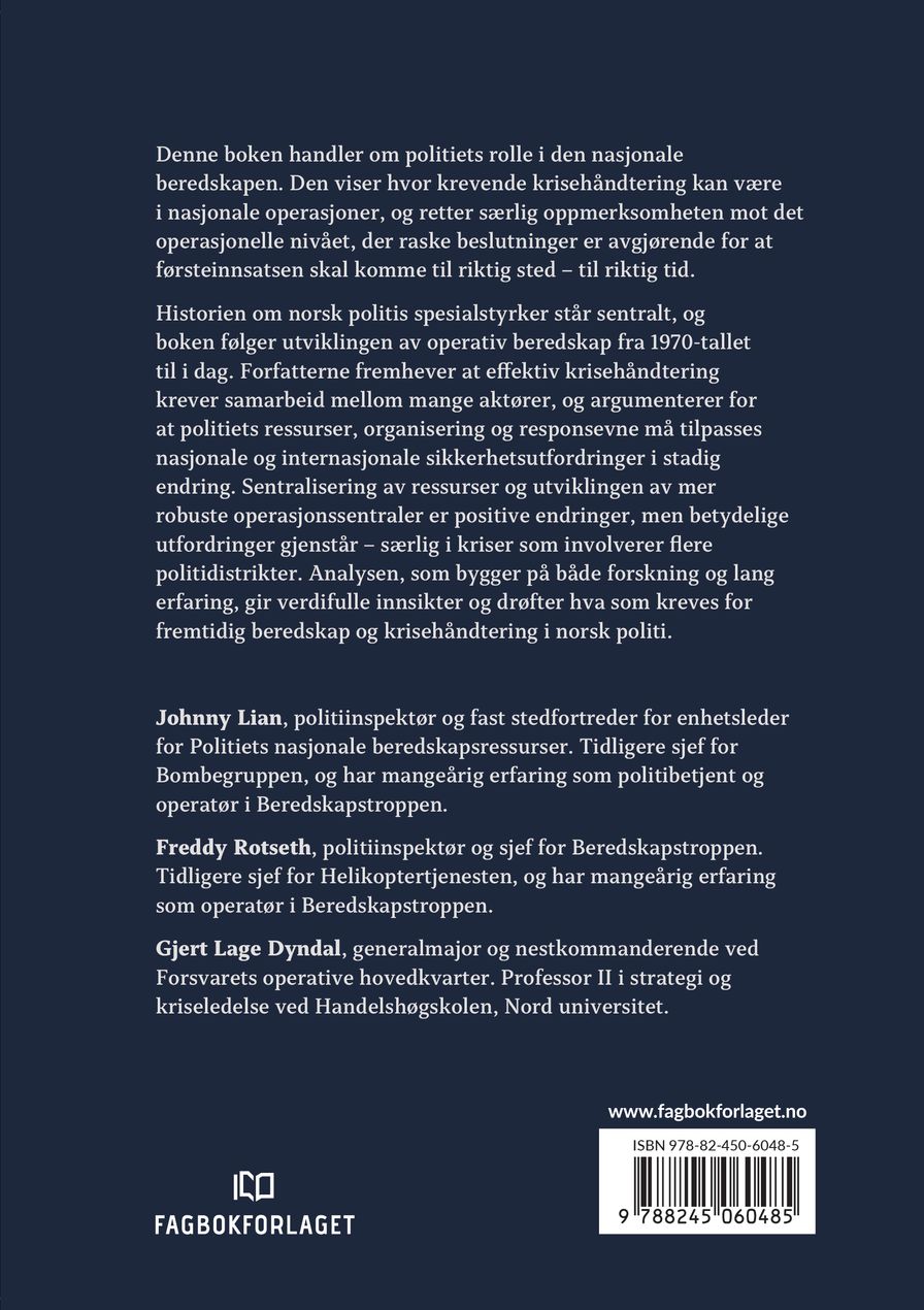 Politiets nasjonale beredskapsressurser