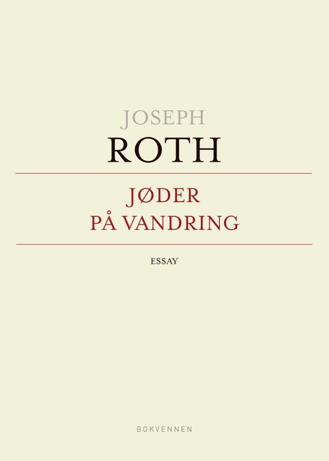 Jøder på vandring - essay