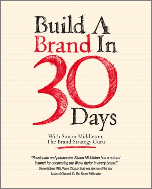 Build a Brand in 30 Days - With Simon Middleton, The Brand Strategy Guru