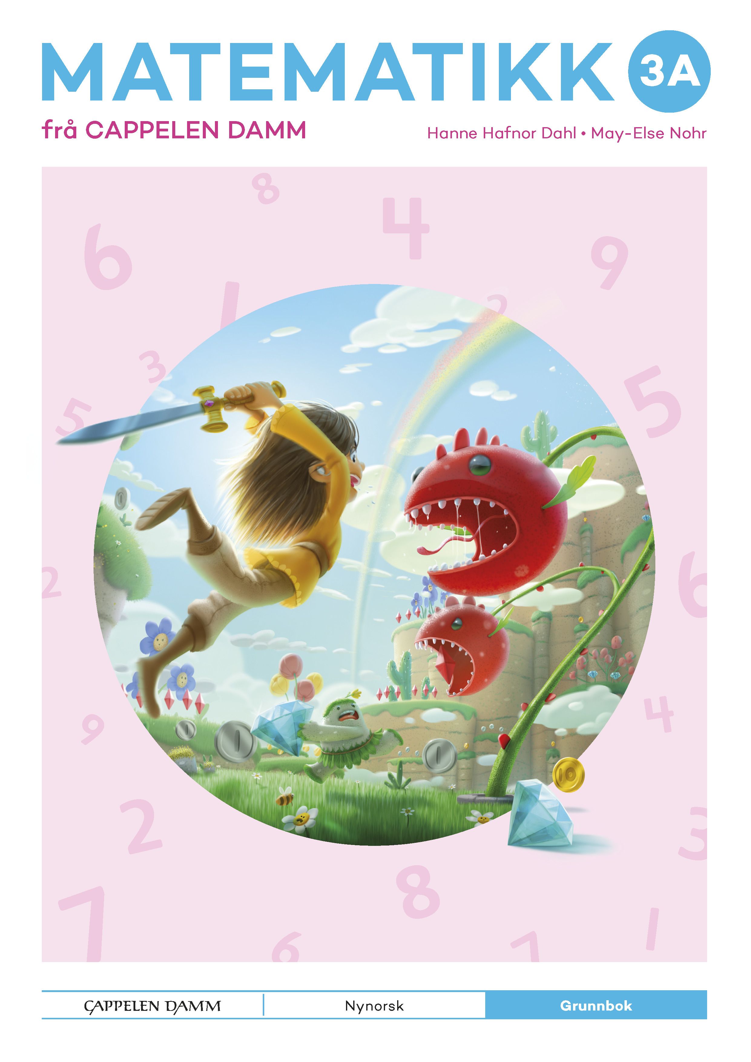 Matematikk 3A frå  Cappelen Damm - Grunnbok