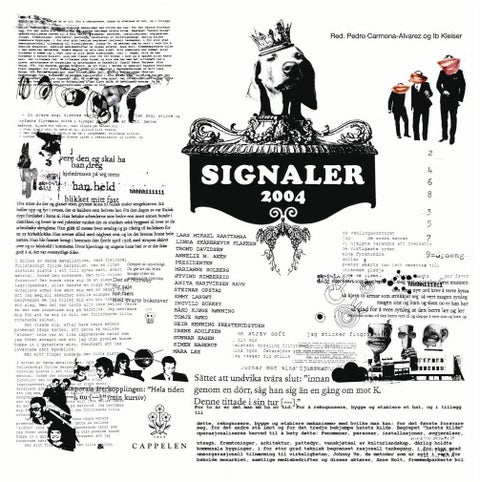 Signaler 2004 - Cappelens årlig debutantantologi