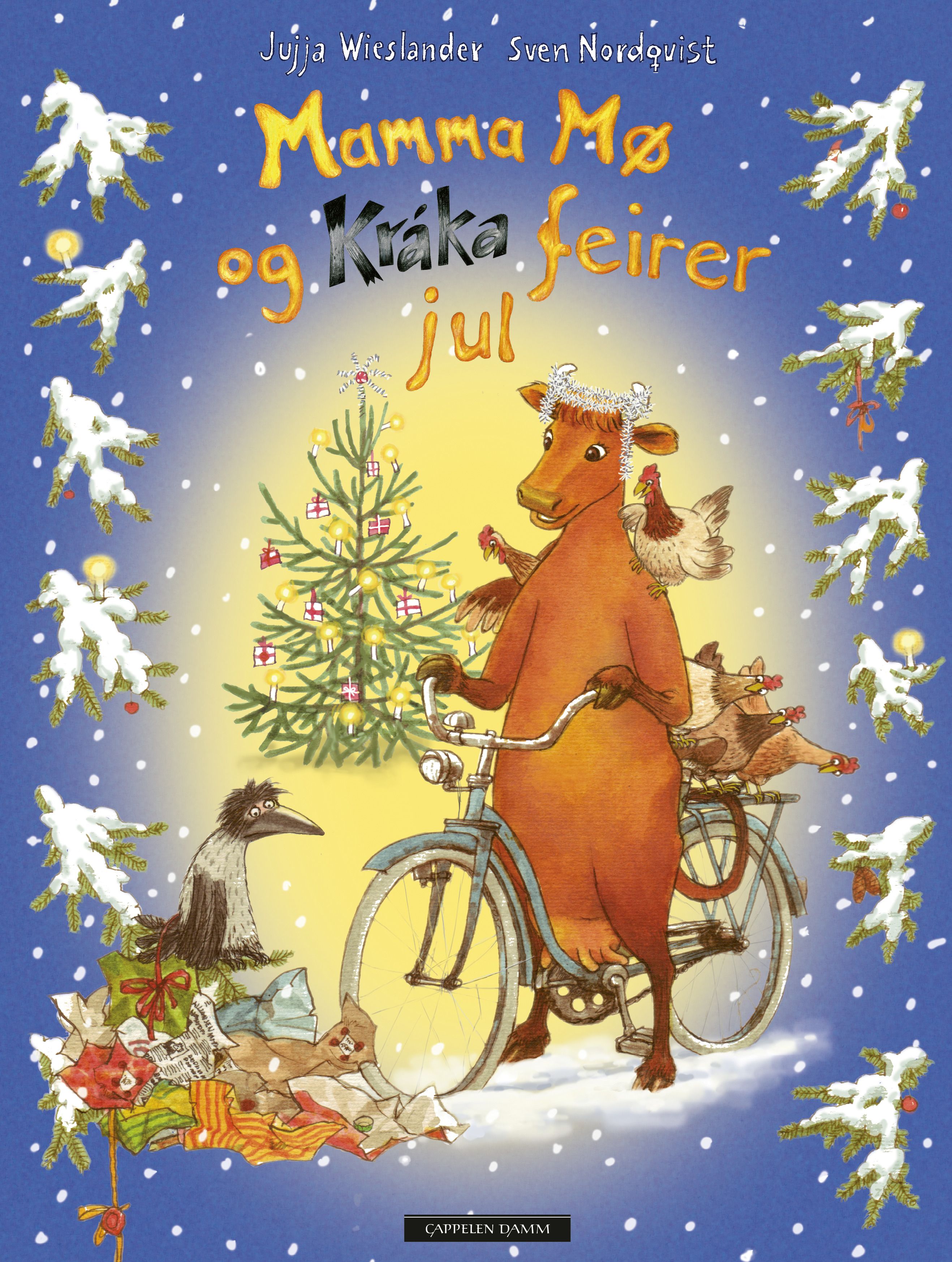 Mamma Mø og Kråka feirer jul
