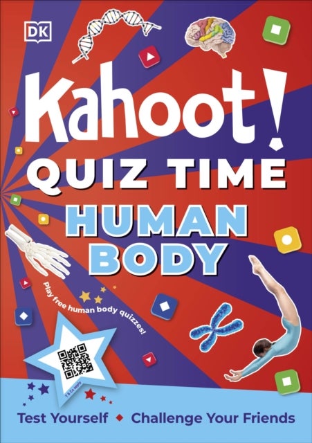 Kahoot! Quiz Time Human Body - 250 Trivia Questions (with QR Codes Inside for 150 Interactive Bonus Questions) – Educational Kids Quiz Book