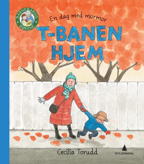 En dag med mormor - t-banen hjem