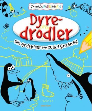 Dyredrodler - drodlefabrikken : tegninger til å tegne ferdig