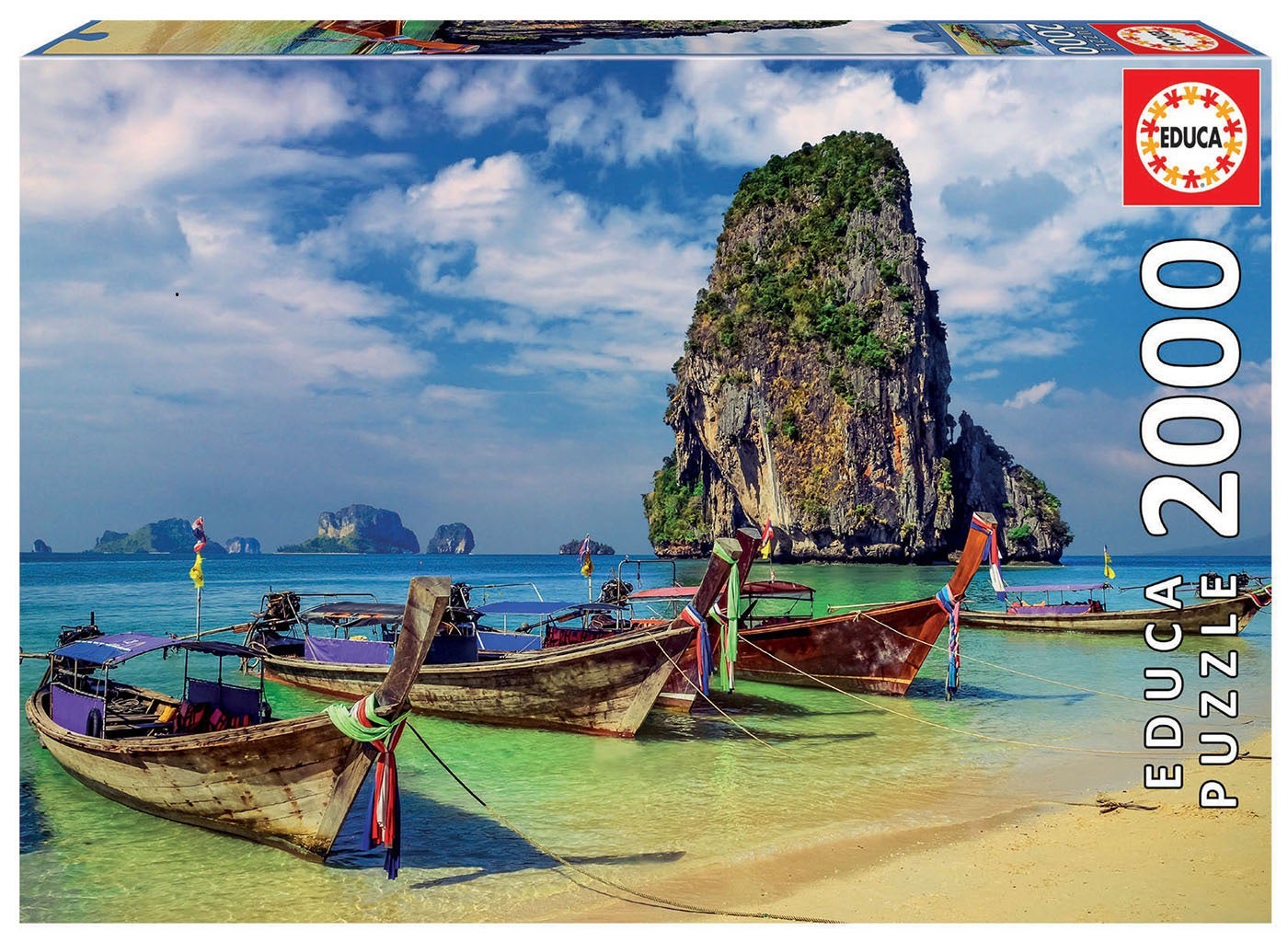 Puslespill 2000 Krabi, Thailand Educa