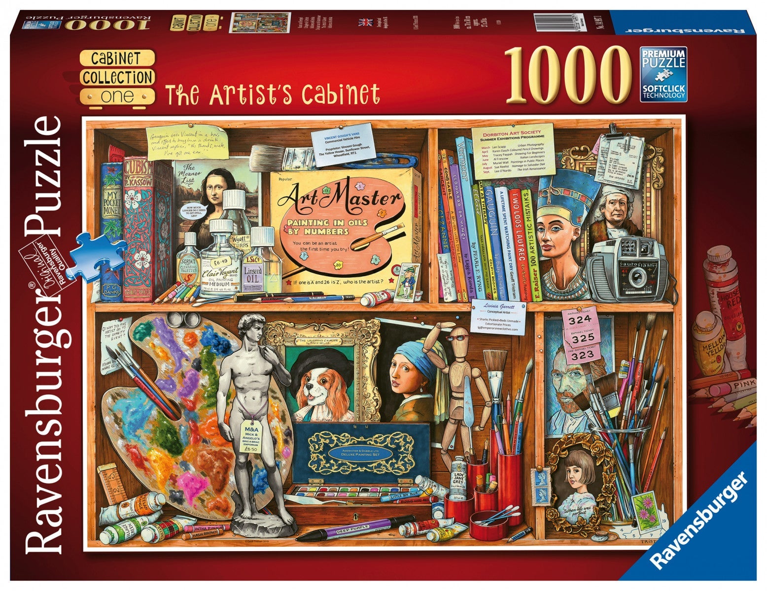 Puslespill 1000 Kunstneren Ravenburger