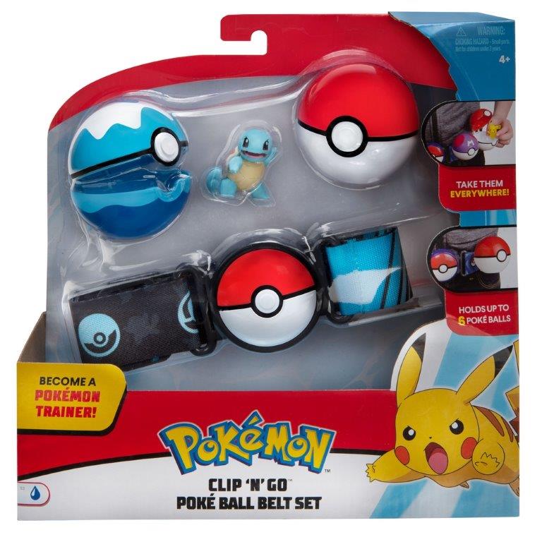 Pokemon W7 Clip N Go belt sett