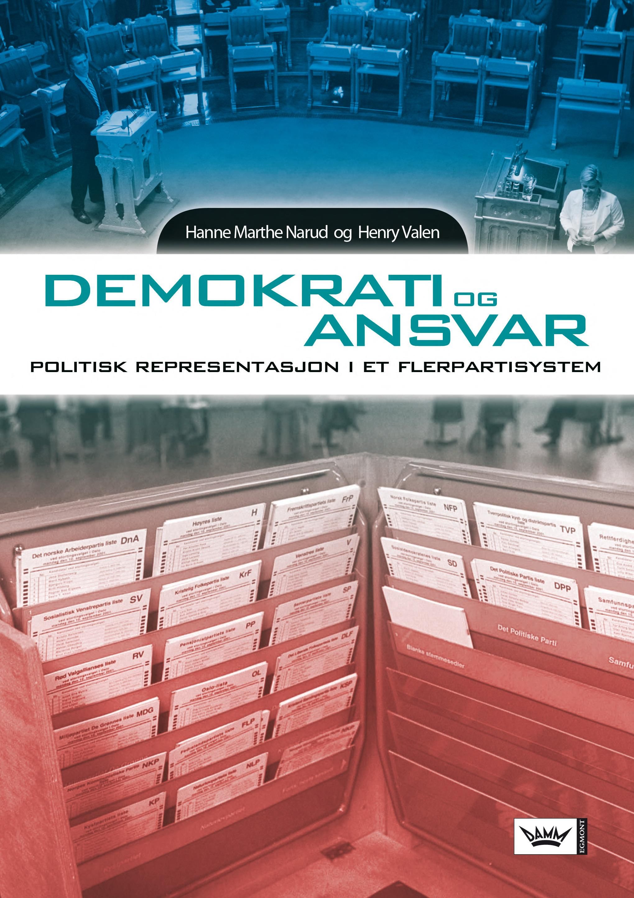Demokrati og ansvar - politisk representasjon i et flerpartisystem